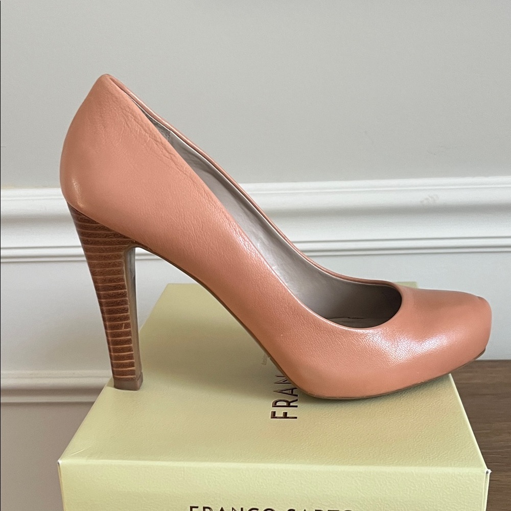 Franco Sarto Coral Leather Heels